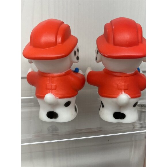 Fisher Price Little People Firefighter Girl Boy Dog Dalmatian lot of 5 Mattel - Picture 10 of 16